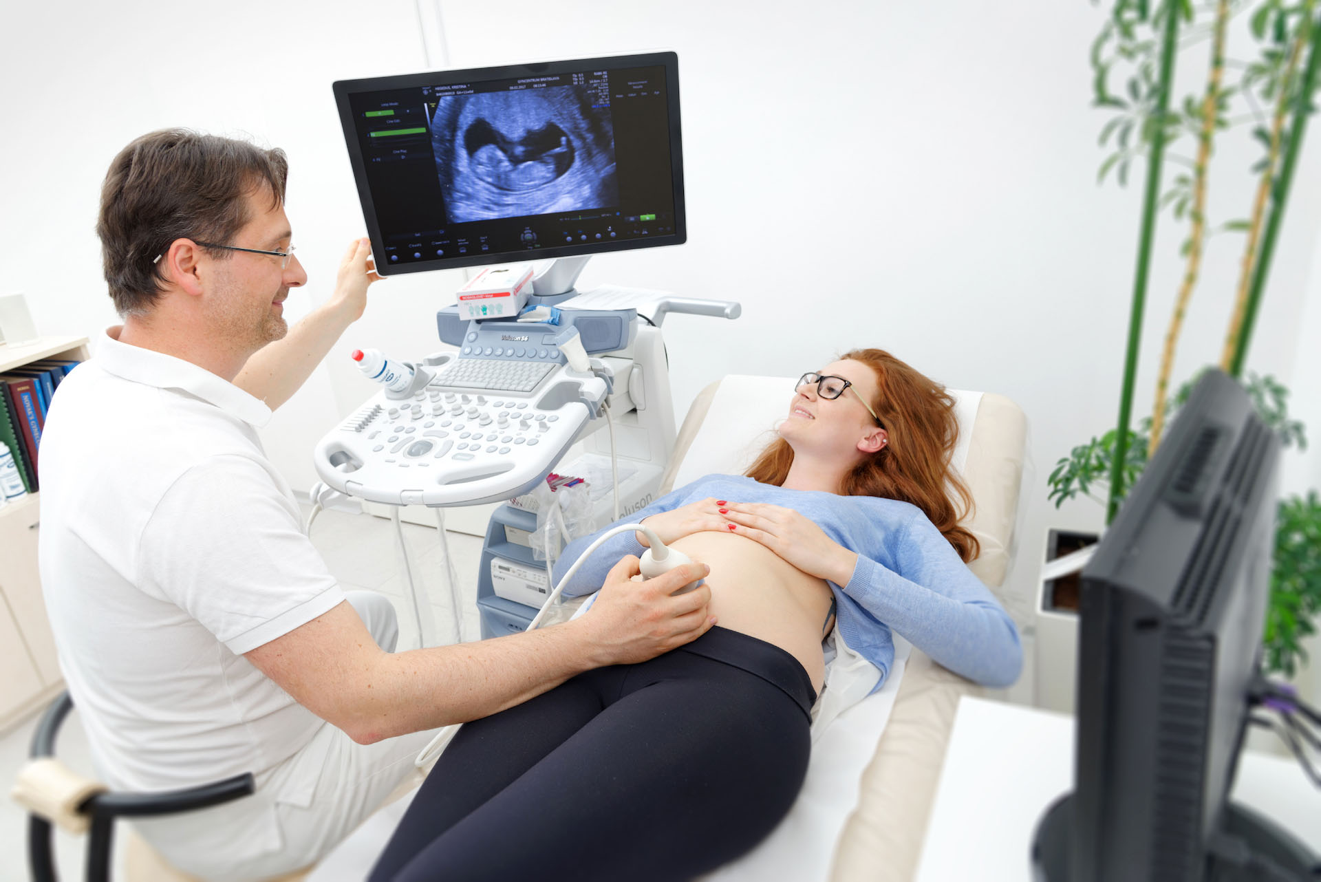 ultrazvukové vyšetrenie plodu